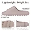 Sandals Bebealy Women Cloud Outdoor Beach Flat Fashion EVA Casual House Shoes Indoor Bathroom Unisex Men