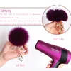 Luxury Fluffy Real Fox Fur Pompom Pompom 9cm Pompone vera pompone per portachiavi borse per portachiavi SCARF POM POM ACCESSORI CRAFTS