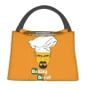 Юмор разрушение плохого Walter White Cook Теплоизолированные сумки для обеда портативная обеденная сумка для открытого кулачка для еды пищевая коробка w8ae#