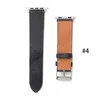 WatchBands Watch Strap Band 38mm 40mm 41mm 42mm 44mm 45mm 49mm för IWATCH 2 3 4 5 6 7 Band läderband Armband Fashion Rand Watchband