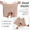 Natural Silicone Bum And Hips Padding Pants Shapewear Big Hips Pads Booty Enhancer Fake Ass For African Women Shapers 240323