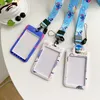 Desiny Stitch ID Card Holder Neck Rand Pendant Girls Door Badge Holder Lanyards KeyChain Women Work Certential Case Gift T3ap#