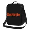 Jagermeister Logo Boîte à lunch portable pour les femmes étanche refroidisseur thermique alimentaire sac à lunch isolé école enfants étudiant e7Ui #