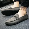 Casual Shoes Men's Fashion Board Flat Low Top Outdoor Driving Daily Pea 2024 Style