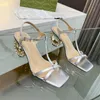 Summer Women Fashion Sandals Designer Conical Heels Comfortable High Heels Holiday Simple rhinestone Sweet Open Toe Shoes