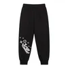 Men's and women's sweatpants overalls sweat Harlan foldable stretch pants jogging elastic pants designer#008