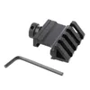 45 degree bracket diagonal rail bracket flashlight fixture 20mm bracket flashlight bracket