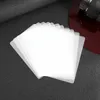 Window Stickers 200pcs Transparent Laminator Sheets Thermal Laminating Pouches Po Storage Plastic Holographic Film