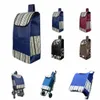 shop Cart Bag Grocery Shop Trolley Oxford Cloth Hand Trolley Thickened Strg Urable Shop Bag M158#