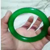 56--60mm IMPERIAL GREEN NATURAL JADE BANGLE JADEITE BRACELET CHARM JEWELRY190I