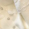 Tricots pour femmes léger luxe lourd perles dentelle patchwork vêtements d'extérieur automne hiver haute qualité pull veste simple boutonnage cardigan Y2k
