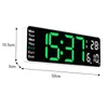 Table Clocks Led Digital Alarm Clock Time Date Temperature Week Display Wall-mounted Electronic Wall