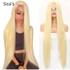 Wigs 40Inch Orange Black Red Long Straight Middle Part Hair Wig Cosplay Natural Heat Resistant Synthetic Wig for Women