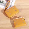 Nouveau portefeuille de cartes de marque FI Small Wallet for Women Leather Carte Holder Ship Free for Women 67x2 #