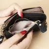 royal Bagger Fi Short Wallet for Women Genuine Cow Leather Cute Clutch Bag Zipper Coin Purse Card Holder with Key Chain z2Oj#