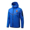 2023 Barcelona Zipper Windbreaker Football Tracksuit 22 23 Barcelona Classic Style Men Kids Training Suit Uniform Coat