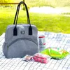 Thermal -Mittagessen -Abendessen Taschen große Kapazität Handtasche Picknick Frühstücksbox School Kind Heftige Lunchbeutel Tasche Food Bag 40G9#