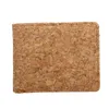 New Cork Short Coin Burse Wallet Men Women Fi Id Busin Card Holder