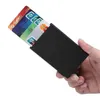 Nuovo porta della carta di marca di lusso uomini anti -RFID bloccanti Magic Case ID Credit Bank Box Slim Mini Piccoli portafogli Mey H7OD#