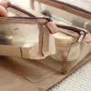 4 I 1 Travel Makeup Bag Organizer Portable Large Storage Multifunctial Organizer för resväska Top Loader W Cosmetic Bag S1me#