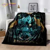 Film L-Lord of the Anneaux Hobbit couverture moelleuse douce, couverture de couverture de flanelle pour la chambre à coucher de chambre à coucher