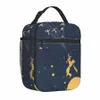 den lilla prinsen isolerad lunchväska stor galax klassisk sagor lunch ctain cooler väska tote lunch box strand utomhus h9yi#
