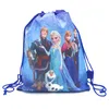 12pcs congelados Anna Elsa Princto Carto Crianças Drawstring Backpack Shop School School Party Bags Gifts Gifts 86Ei#