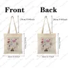 1 PC Fearl Album SGS Pattern Tote Bag Swiftie Merch Canvas Shoulder Bag For Daily PendUte Women's återanvändbar butiksväska B3PR#