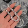 Bracciale originale Ma Yan con diamanti pieni di diamanti intarsiati con TFF ad alto contenuto di carbonio Celebrity Light Luxury Fashion Womens Advanced Feeling Artigianato