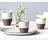 Mugs Vintage Ceramic Mug120ml Japanese Style Breakfast Milk Office Master Cup Creative Coffee Home Decor Teaware