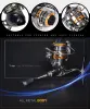 Accessoires Power Full Metal Mini Mini Winter Ice Fishing Reel Kleine spinning Reels Karpers Visserijwiel voor visaccessoires Zoutwateruitrusting