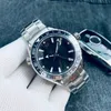 Mężczyźni oglądają automatyczny zegarek mechaniczny 40 mm Wszystkie stalowe tarcze składane klamra Pływanie Sport Watch Watch Najwyższy poziom W pełni automatyczny ruch mechaniczny