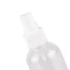 Bottiglie di stoccaggio HEALLOR 1Pc 30/50/100 Ml Atomizzatore di profumo di plastica trasparente Piccolo MIni Vuoto Spray Bottiglia riutilizzabile Viaggio portatile