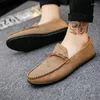 Casual Shoes Men's Fashion Board Flat Low Top Outdoor Driving Daily Pea 2024 Style