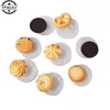 Backformen DIY Mini Creme Keks Silikon Plätzchenform Cremegefüllte Kekse Schokoladenformen Mousse Kuchen Dekorieren Werkzeug Kerzenform