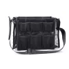 Maquillage professionnel Organisateur Sac Maquilleur Cosmétique Cas Épaule Sac À Main Noir Portable Voyage Maquillage Kits Organisateur 2024 02vC #