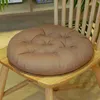 Kussen/decoratief kussen 6 stijlen van stoelkussens vaste kleur cirkelvormige yoga matten soft verjaardagscadeaus 40 cm huizendecoratie slaapkamer kantoorbenodigdheden y240401