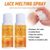 Adhesives Custom Logo Lace Melting Spray Quick Dry Glueless Lace Holding Spray 120ml Wig Adhesive Glue Spray For Lace Frontal Wig Install