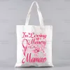 Outubro Rosa Câncer de Mama Aen Shopper Bags para Mulheres Resuable Tote Bag Harajuku Grande Capacidade Shop Bag Impressão e7hP #