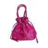 Dames Handtas Dames Bloemen Geborduurde Portemonnee Satchel Top Handvat Tote Winkeltas a3ZU #