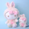 Giapponese Sanrio Pasqua Bunny Kuromi Melody Jade Gui Dog Dolus Doll Doll Doll