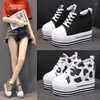 Casual Shoes Platform Sneakers Women Vulcanized Bling Ladies Trainers Basket Femme Chunky Walking Zapatos De Mujer