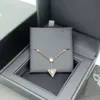 Kadınlar için Meiss Jewlery Tasarımcısı Messikas Takı Lüks Bilezik Üç Elmas Ayak Zincirleri Kadınlar İçin Yeni Fulla Ful Melondalık Kolye Yüksek Sürüm Dinamik