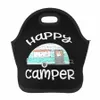 Mutlu Camper Neopren Öğle Yemeği Çantası/Öğle Yemeği Kutusu/Öğle Yemeği Tote/Piknik Çantaları Yalıtımlı Soğutucu Seyahat Organizatörü Okul Ofisi V0QUE#
