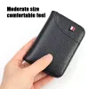 Portafoglio uomo portatile Super Slim Portafoglio morbido in pelle PU Mini porta carte di credito Porta carte Porta carte Portafoglio uomo Portafoglio sottile piccolo corto U2q4 #