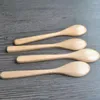 Spoons Handle Stirrer Natural Catering Dinner Cooking Teaspoon Tool Coffee Spoon Wooden Soup Kitchen