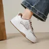 Casual Shoes 2024 High Quality Ladies Grid Women's Vulcanize Outdoor Sport Lace Up Women Sneakers Zapatillas Mujer