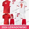 2024 2025 Polands Lewandowski Soccer Jerseys Polonia 23 24 KRYCHOWIAK GROSICKI Zielinski Milik Zalewski Szymanski Polish Football Shirt Men kids kit