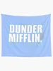 Tapeçarias The Office: Dunder Mifflin Logo Tapeçaria Coisas para sala para decoração de quarto de casa