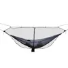 Hammocks Hammock Bug Bugetting 210T nylonowa siatka z torbą sznurkową 6 -metrową linę dwustronna zamek błyskawiczny Mosquito Netting